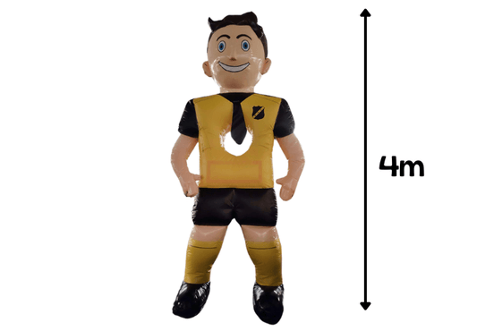 Luchtkussen huren | NAC Stropdas Schieten | 4m hoog | Voetbal Schietspel