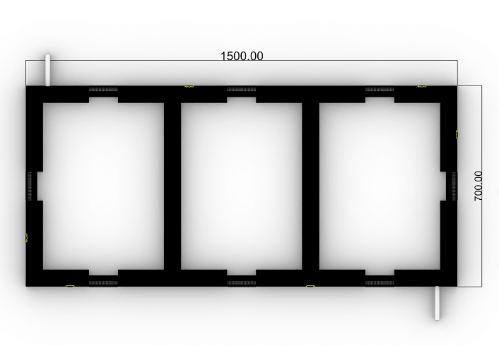 Pannaveld Huren | NAC 3 in 1 | 15m x 7m | Splitsbaar voor toernooien - Jump Express
