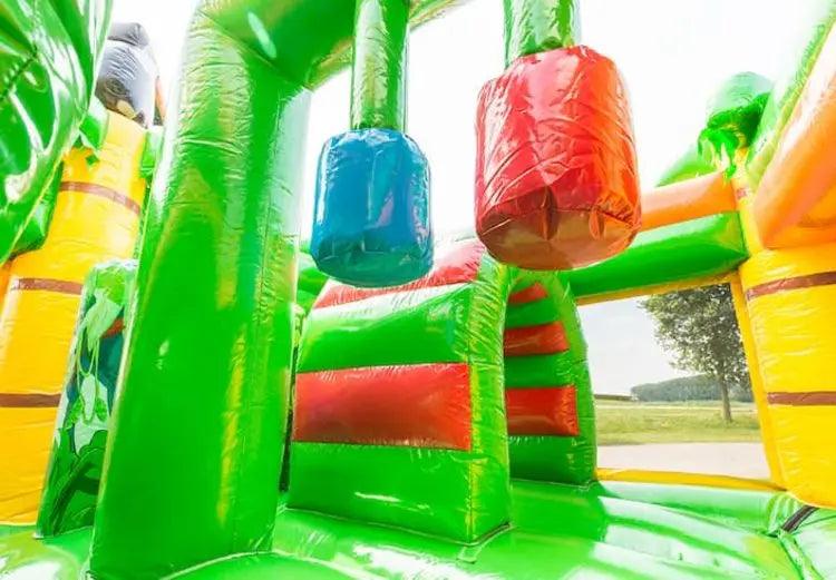 Springkussen Huren | Safari |  5,5 m x 5,0 m x 3,7 m | Geschikt Voor 12 Personen - Jump Express