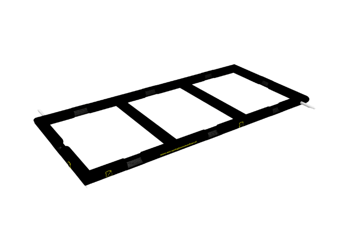 Pannaveld Huren | NAC 3 in 1 | 15m x 7m | Splitsbaar voor toernooien - Jump Express