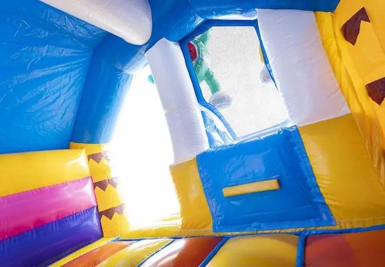 Springkussen Huren | Summer Party | 4,9 m x 4,0 m x 4,0 m | Geschikt Voor 6 Personen